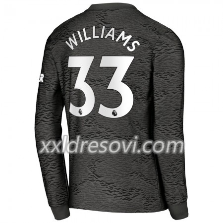 Manchester United Williams 33 Drugi Nogometni Dres 2020-2021 Dugim Rukavima
